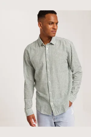 Only & Sons Onscaiden Life Ls Stripe Linen 660 Linskjorter