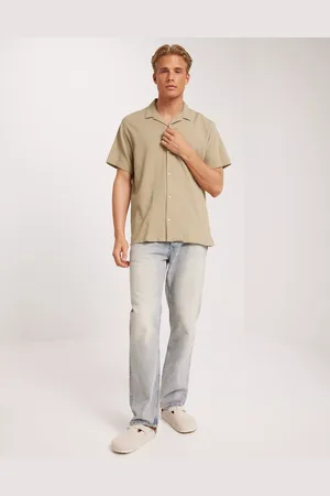 JACK & JONES Jorluke Crinkle Resort Shirt Ss Sn Kortermede skjorter