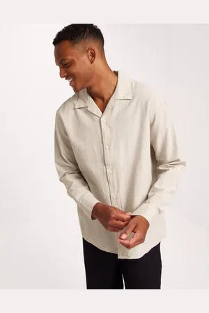 SELECTED Slhrelaxnew-Linen Shirt Ls Resort Linskjorter