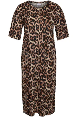 Noisy May Leopardprint Maksikjole