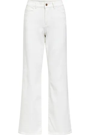 Object Twill Jeans Med Vid Passform
