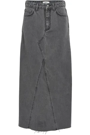 Object Objharlow Maxi Denimskjørt
