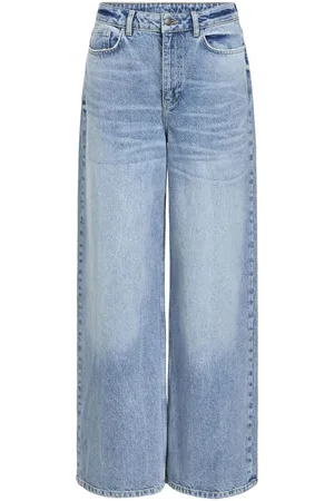Object Høy Midje Loose Fit Jeans