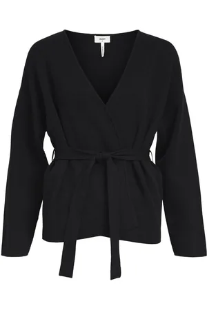 Object Strikket Omslags-cardigan