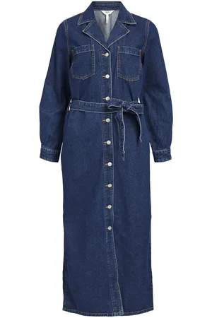 Object Denim Skjortekjole