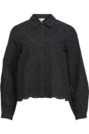 Object Broderie Anglaise Skjorte