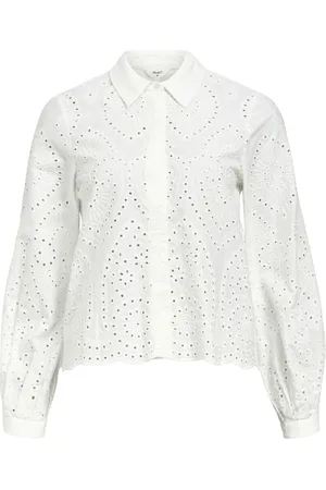 Object Broderie Anglaise Skjorte
