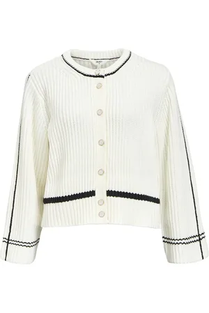 Object Ribbet Strikket Cardigan