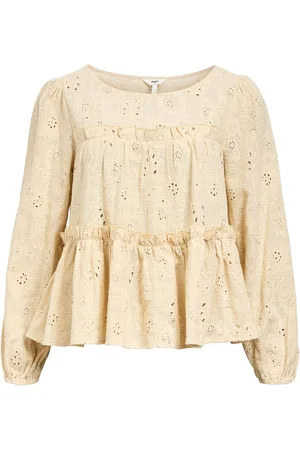 Object Broderie Anglaise Bluse