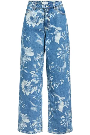 Object Printet Straight Fit Jeans