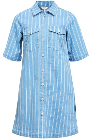 Object Stripete Denimkjole