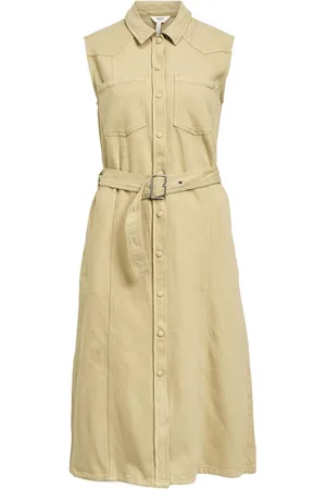 Object Denim Midikjole