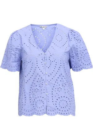 Object Broderie Anglaise Skjorte