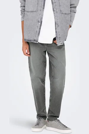 Only & Sons Onsyoke Middels Høy Midje Tapered Fit Jeans