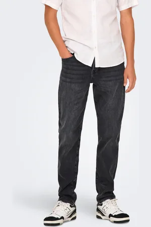 Only & Sons Onsyoke Middels Høy Midje Tapered Fit Jeans