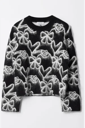 & OTHER STORIES Patterned Intarsia-Knit Jumper