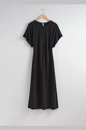 & OTHER STORIES Flutter-Sleeve Midi Dress