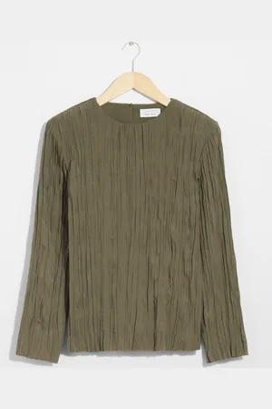 & OTHER STORIES Crinkled Top