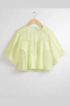 & OTHER STORIES Contrast-Panel Top