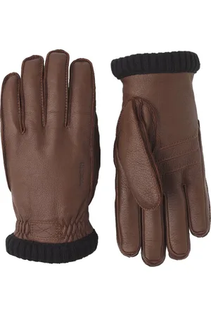 Hestra Deerskin Primaloft Rib Chocolate