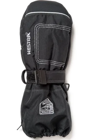 Hestra Baby Zip Long Mitt Black/Black