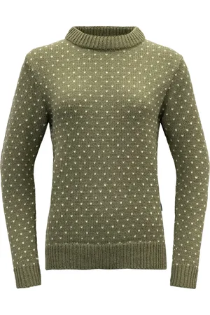 Devold Unisex Sørisen Wool Sweater Lichen