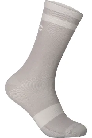 POC Lure MTB Sock Long Light Sandstone Beige/Moonstone Grey