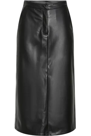 Pieces® Pcneeth Faux Skinnskjørt