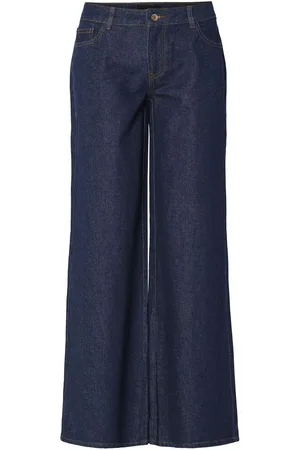 Pieces® Pcselma Lw Jeans Med Vid Passform