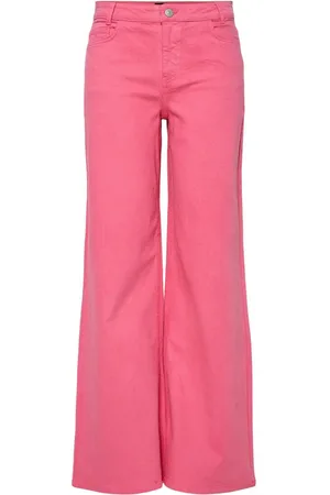 Pieces® Pcsvala Mw Jeans Med Vid Passform
