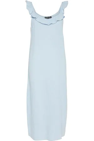 Pieces® Pcsastina Muslin Midikjole