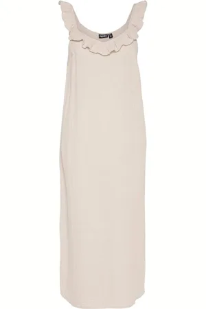 Pieces® Pcsastina Muslin Midikjole