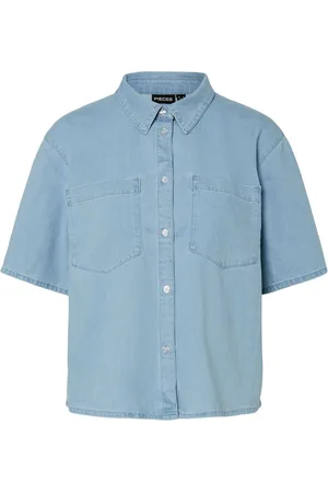 Pieces® Pctula Denimskjorte