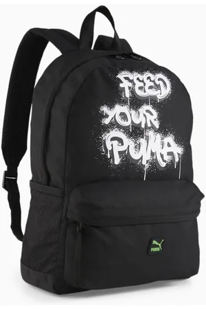 PUMA Feed Your Youth Backpack, Black/Graphic, Accessories
