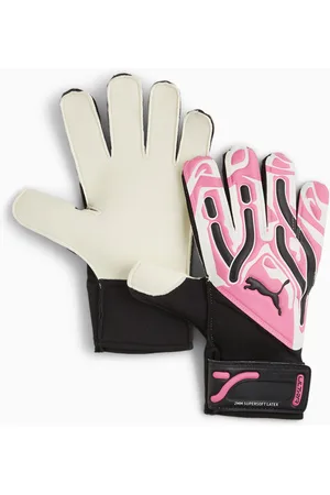 PUMA Ultra Play Rc Goalkeeper Gloves, Poison Pink/White/Black, size 4, Accessories