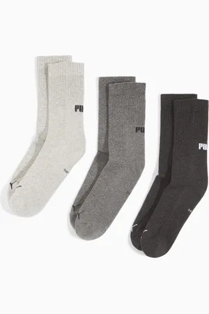 PUMA Unisex Crew Socks 3 Pack, , size 35-38, Clothing