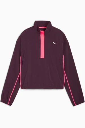 PUMA Run For Her Woven Half-Zip Women Women