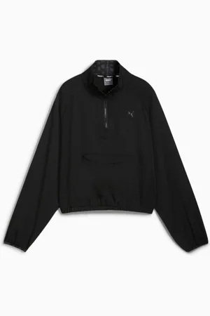 PUMA Hypernatural Woven Half-Zip Jacket Women, , size XS, Clothing