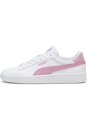PUMA Smash 3.0 Nightkeeper Sneakers Youth, White, Size 35.5, Shoes
