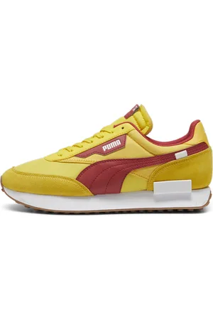 PUMA Future Rider Play On Sneakers, Yellow, Size 48, Shoes