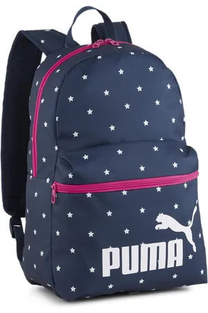 PUMA Phase Printed Backpack, Black, Accessories