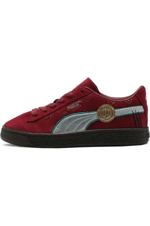 PUMA X ONE PIECE Suede Red-Haired Shanks Sneakers Kids, Size 29, Shoes