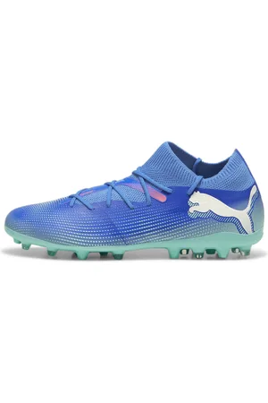PUMA FUTURE 7 MATCH MG Football Boots, Blue, Size 46.5, Performance