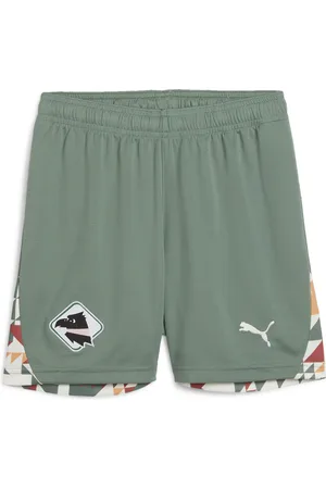 PUMA Palermo F.C. 24/25 Third Shorts Youth, Green, Size 5-6Y, Clothing