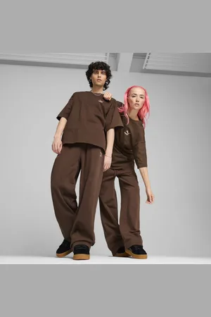 PUMA BETTER CLASSICS Sweatpants, Brown, Size XXS, Women