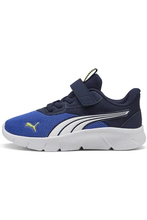 PUMA Flex Focus Modern Running Shoes Kids, Blue, Size 27.5, Shoes