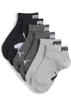 PUMA Quarter Socks Youth (3-pack), , Size 23-26, Clothing