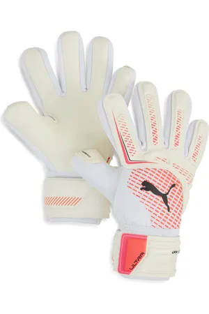 PUMA ULTRA Pro NC Goalkeeper Gloves Youth, White, Size 4, Accessories