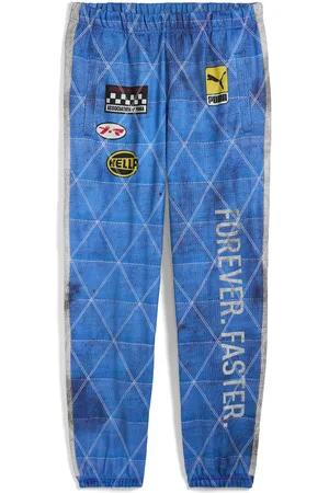 PUMA A$AP ROCKY x Quilted Sweatpants, Blue, Size XS, Select