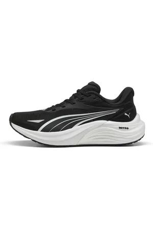 PUMA Electrify NITROâ¢ 4 Running Shoes Youth, Black, Size 35.5, Shoes